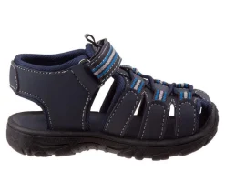 Boys' Toddler RB81480SN Closed-Toe Sport Sandals|Rugged Bear Outlet