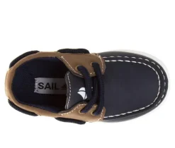 Boys' Little Kid & Big Kid Post Boat Shoes|Sail Discount