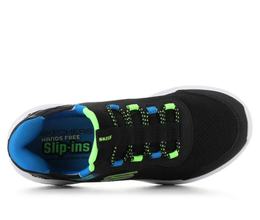 Skechers Athletics & Sneakers>Boys' Boys Bounder Brisk Burst Slip-Ins Running Shoes