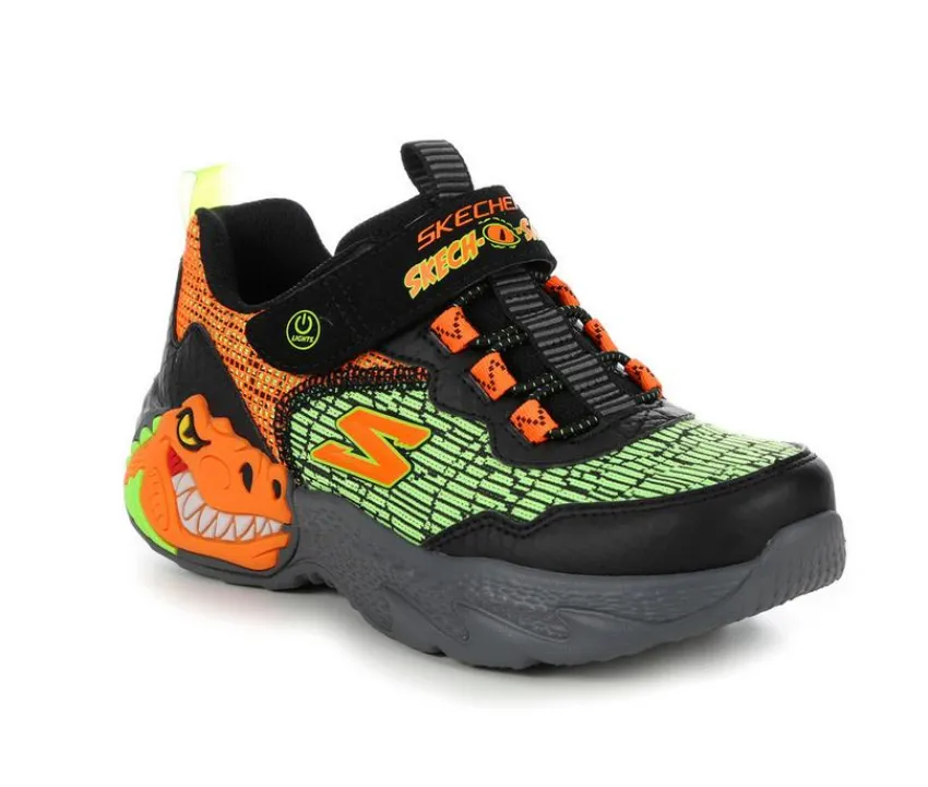 Skechers Casual|Athletics & Sneakers>Boys' Little Kid & Big Kid Dino Lights Light-Up Sneakers