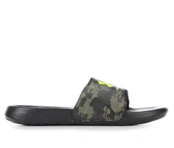Under Armour Sandals|Sandals>Boys' Little Kid & Big Kid Ignite Select Camo B Sports Slides