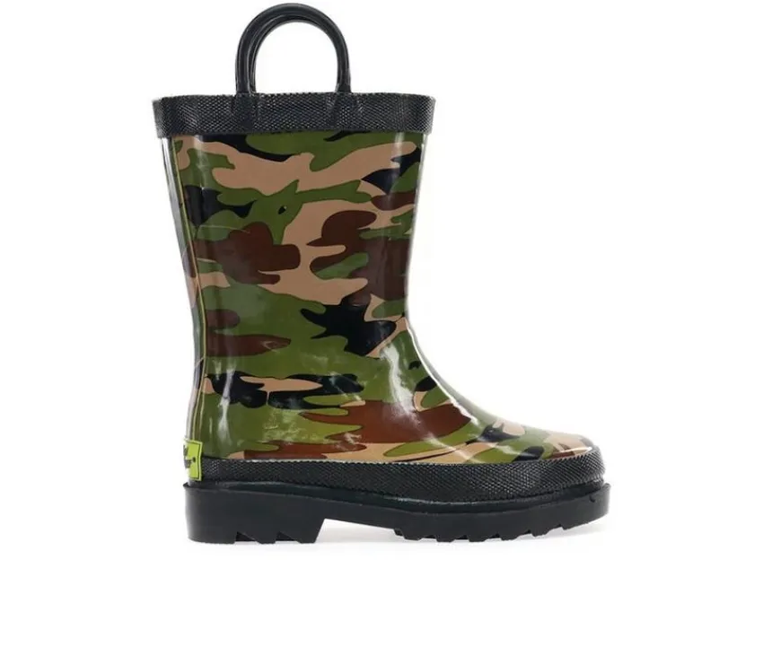 Boys' Little Kid & Big Kid Camo Rain Boots|Western Chief Outlet