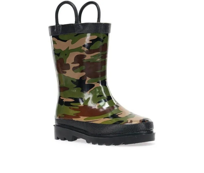 Boys' Little Kid & Big Kid Camo Rain Boots|Western Chief Outlet