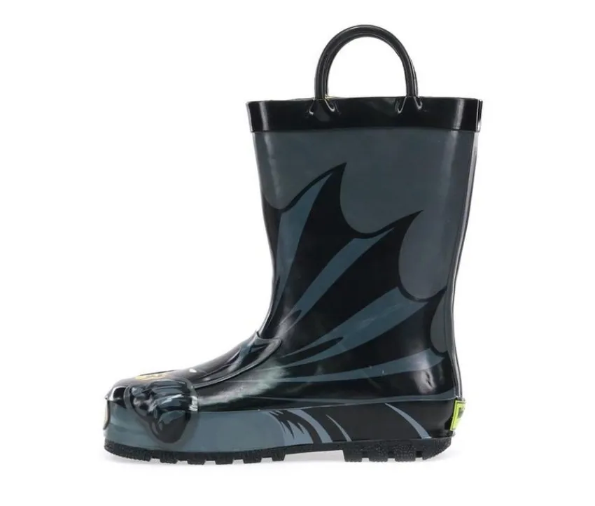 Boys' Little Kid & Big Kid Batman Everlasting Rain Boots|Western Chief New