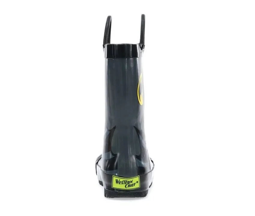 Boys' Little Kid & Big Kid Batman Everlasting Rain Boots|Western Chief New