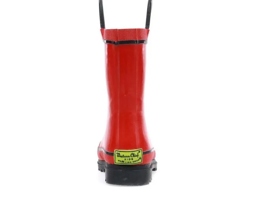 Western Chief Toddler (Sizes 4.5-10)|Boots>Boys' Toddler Firechief 2 Rain Boots