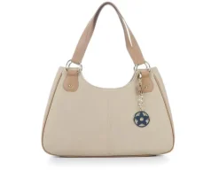 Bueno Of California Handbags>2 Tone PVC Handbag