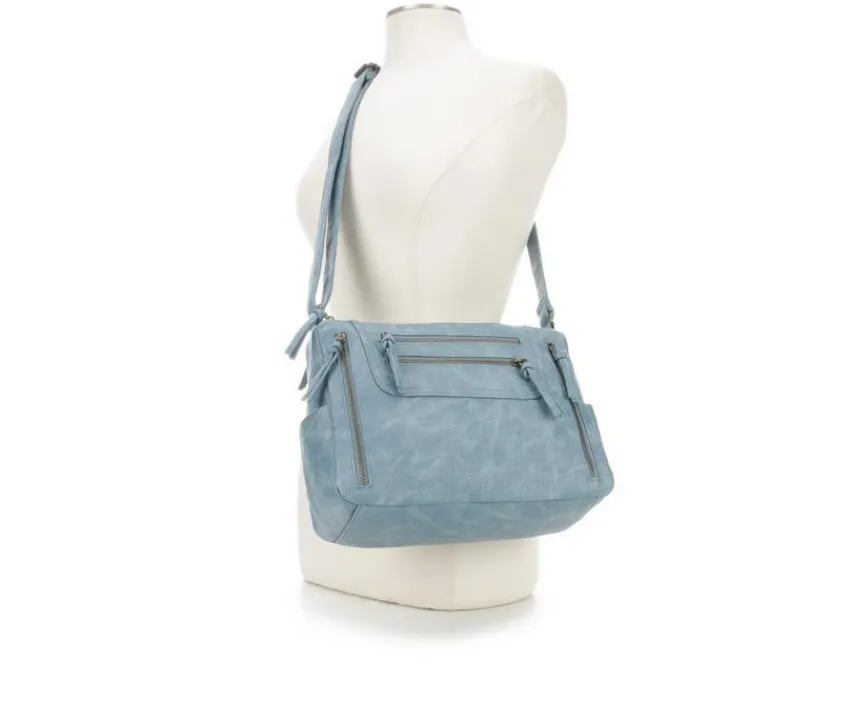 Bueno Of California Crossbody|Handbags>Antique Pebble Wash Handbag