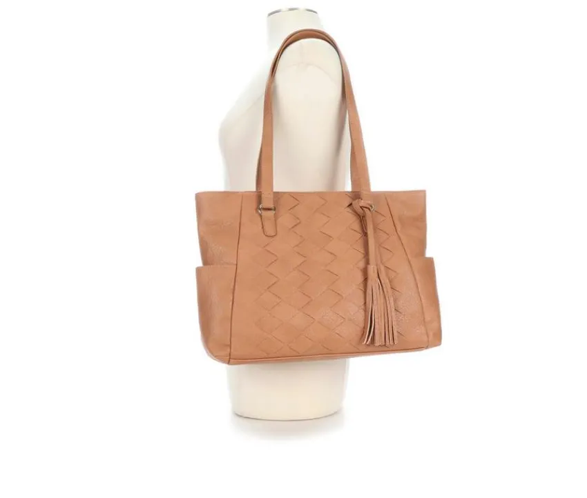 Bueno Of California Tote Bags|Handbags>Woven Tote Handbag