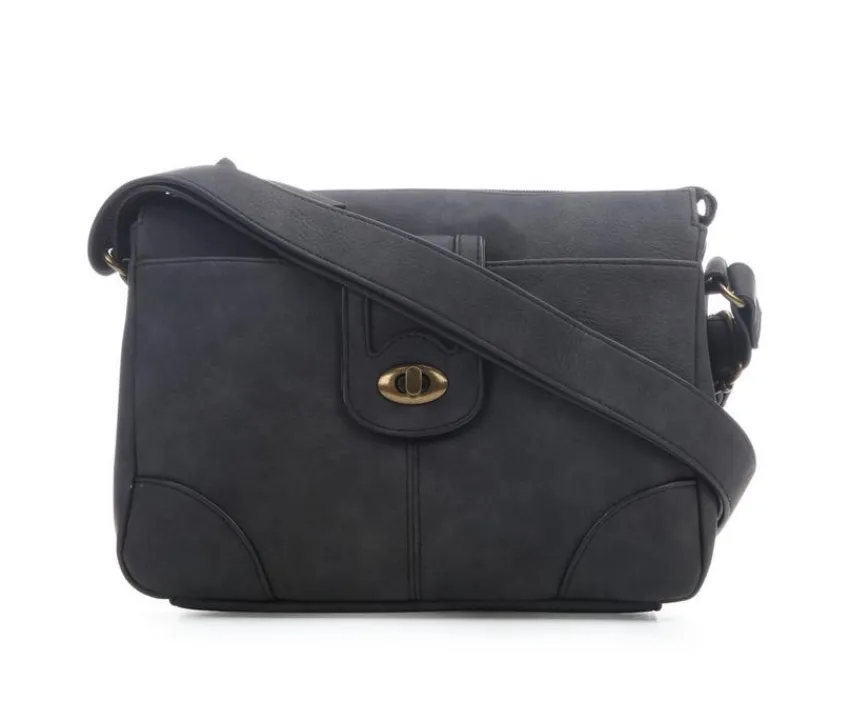 Calf Turn Lock Handbag|Bueno Of California Clearance
