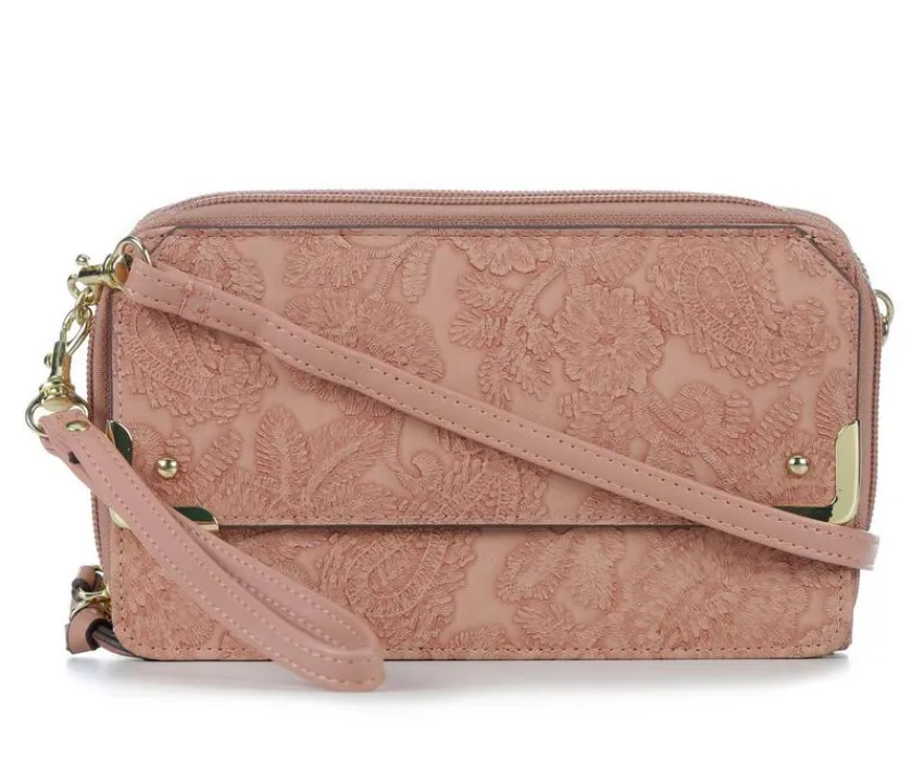 Bueno Of California Wallets|Crossbody>Embossed 10113 Wallet On A String