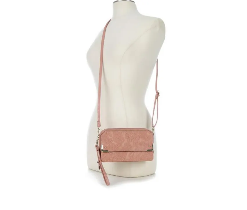 Bueno Of California Wallets|Crossbody>Embossed 10113 Wallet On A String