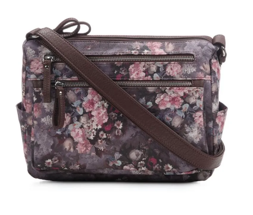 Bueno Of California Crossbody|Handbags>Front Print Zip Handbag