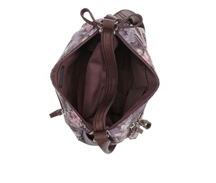 Bueno Of California Crossbody|Handbags>Front Print Zip Handbag