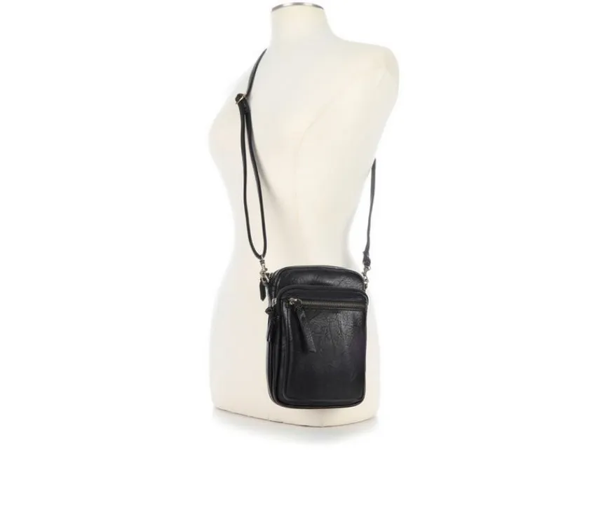 Bueno Of California Crossbody|Handbags>Glazed Parchment Crossbody Handbag