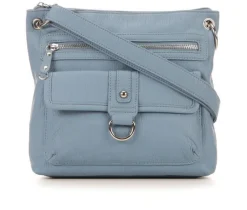 Bueno Of California Crossbody|Handbags>GRAINY WASH CROSSBODY Handbag