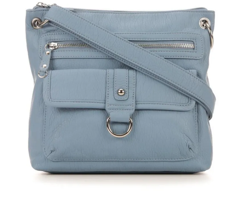 Bueno Of California Crossbody|Handbags>GRAINY WASH CROSSBODY Handbag