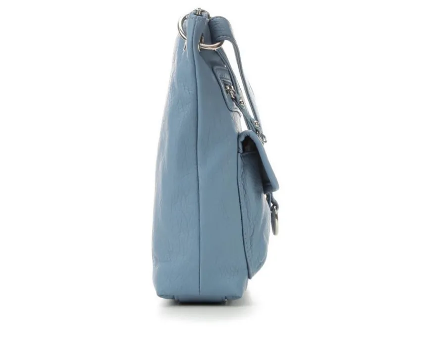 Bueno Of California Crossbody|Handbags>GRAINY WASH CROSSBODY Handbag