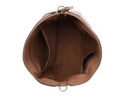 Grainy Elk Satchel Handbag|Bueno Of California Hot