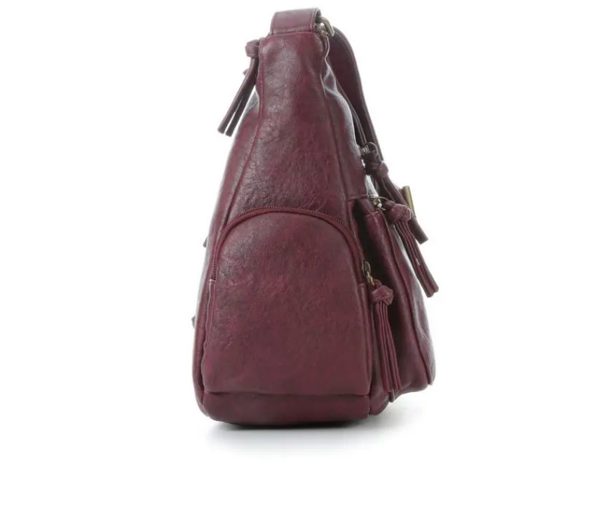 Bueno Of California Crossbody|Handbags>Large Brea Washed Handbag