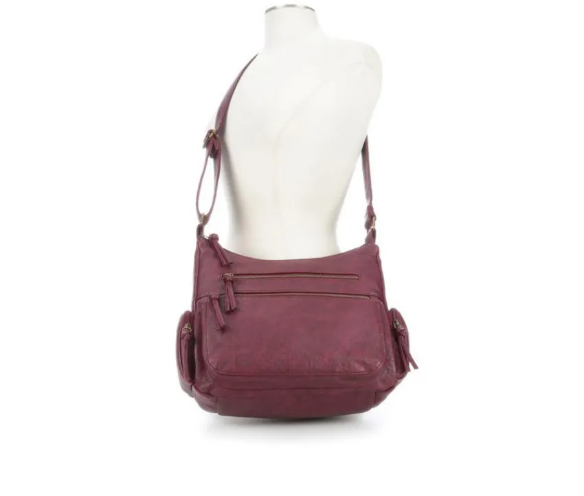 Bueno Of California Crossbody|Handbags>Large Brea Washed Handbag