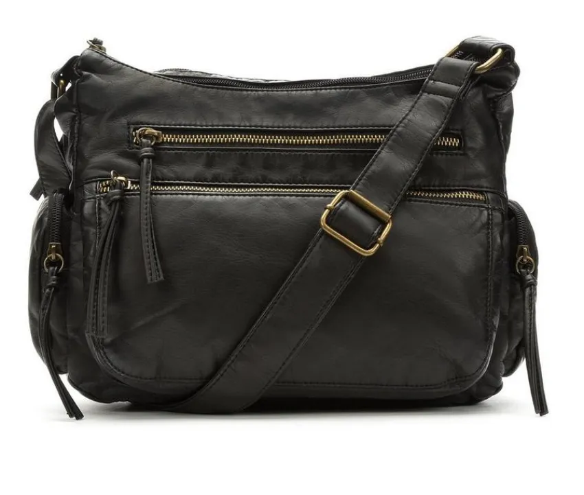 Multi Zip Pocket Crossbody Bag|Bueno Of California Clearance