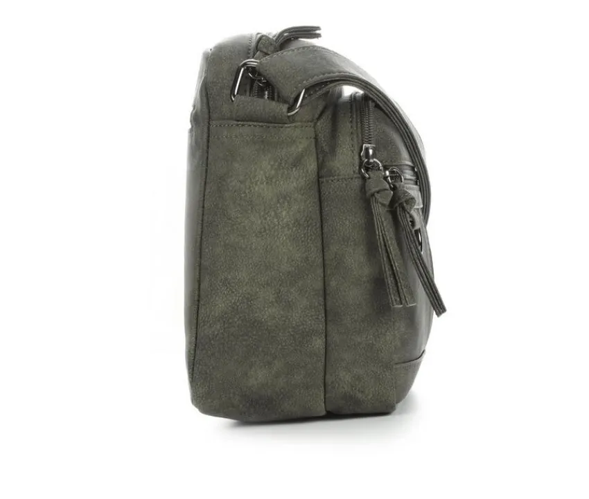 Bueno Of California Crossbody|Handbags>Pebble Washed Pocket Crossbody Handbag
