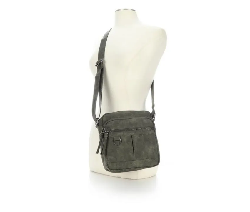 Bueno Of California Crossbody|Handbags>Pebble Washed Pocket Crossbody Handbag