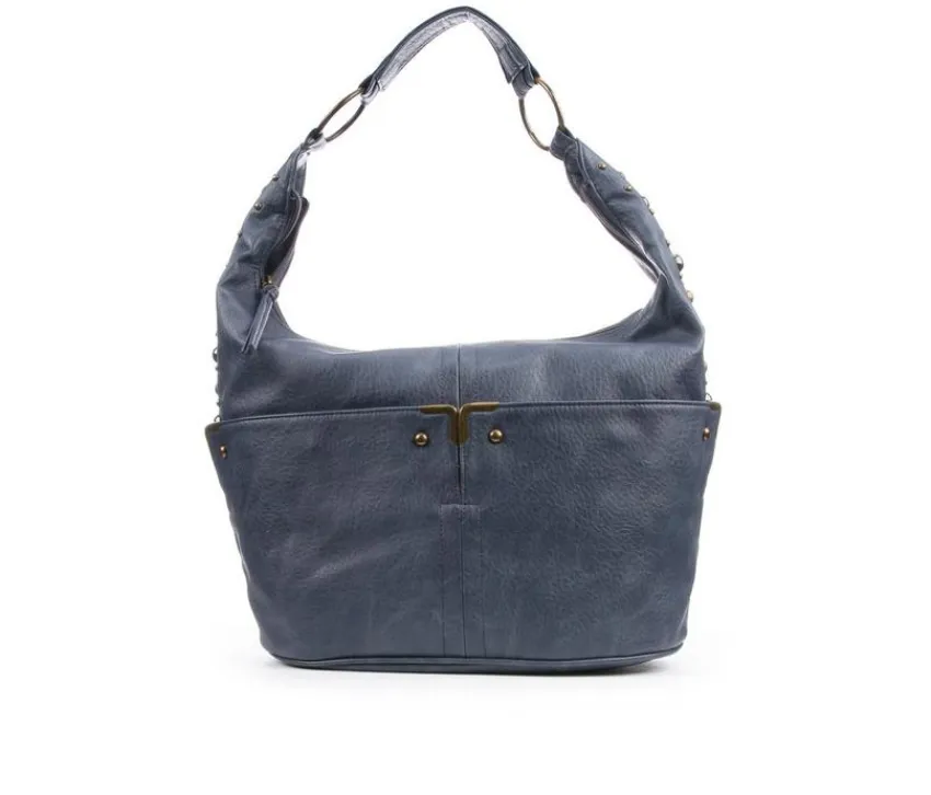 Bueno Of California Tote Bags|Handbags>Pebl W Studs Handbag