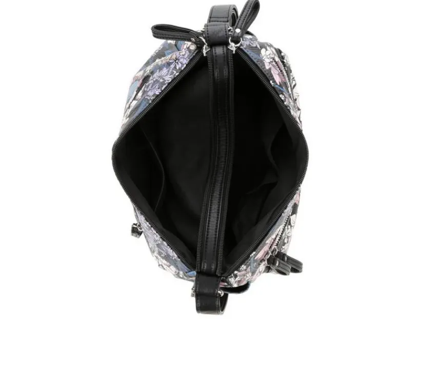 Print Grainy Washed Handbag|Bueno Of California Discount