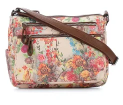 Bueno Of California Crossbody|Handbags>Print Grainy Washed Handbag