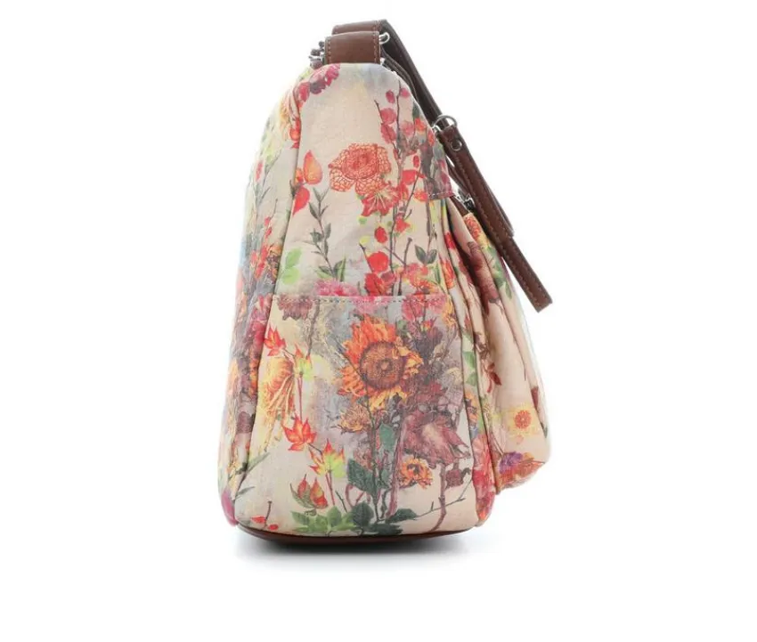 Bueno Of California Crossbody|Handbags>Print Grainy Washed Handbag