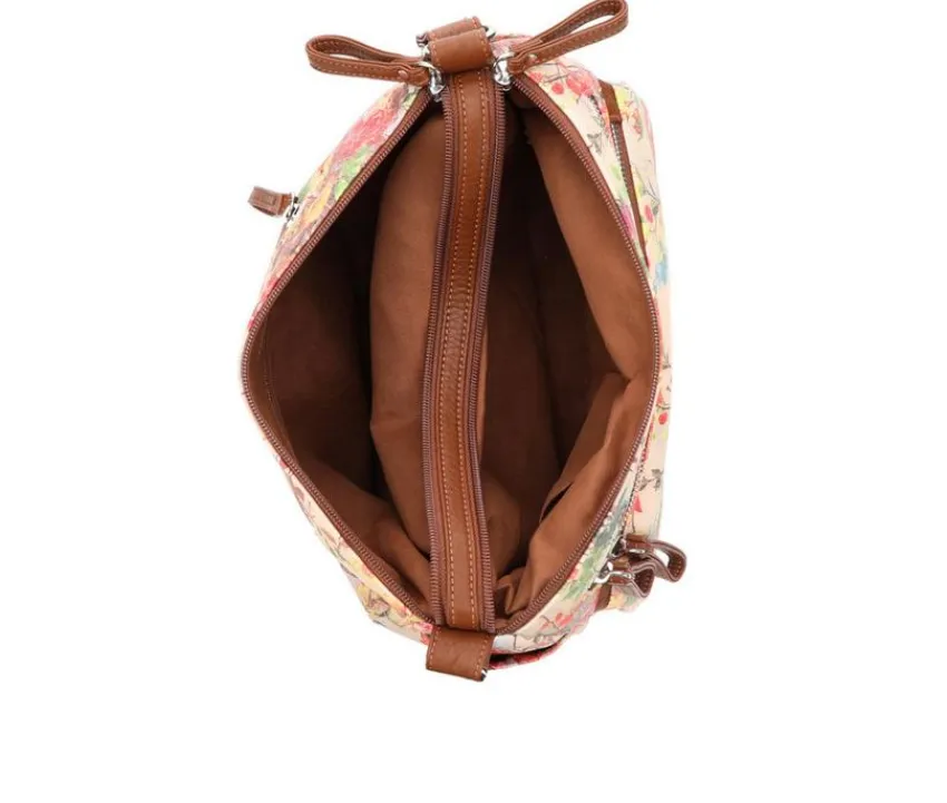 Bueno Of California Crossbody|Handbags>Print Grainy Washed Handbag