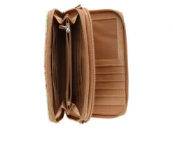 Straw Wallet on a String Handbag|Bueno Of California Sale