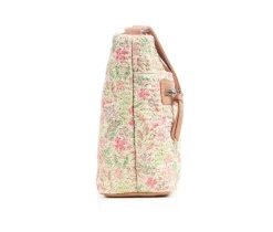 Straw Top Zip Handbag Handbag|Bueno Of California Outlet