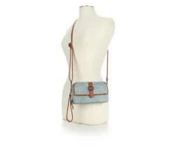 Toiled Wallet on a String Crossbody Bag|Bueno Of California Clearance