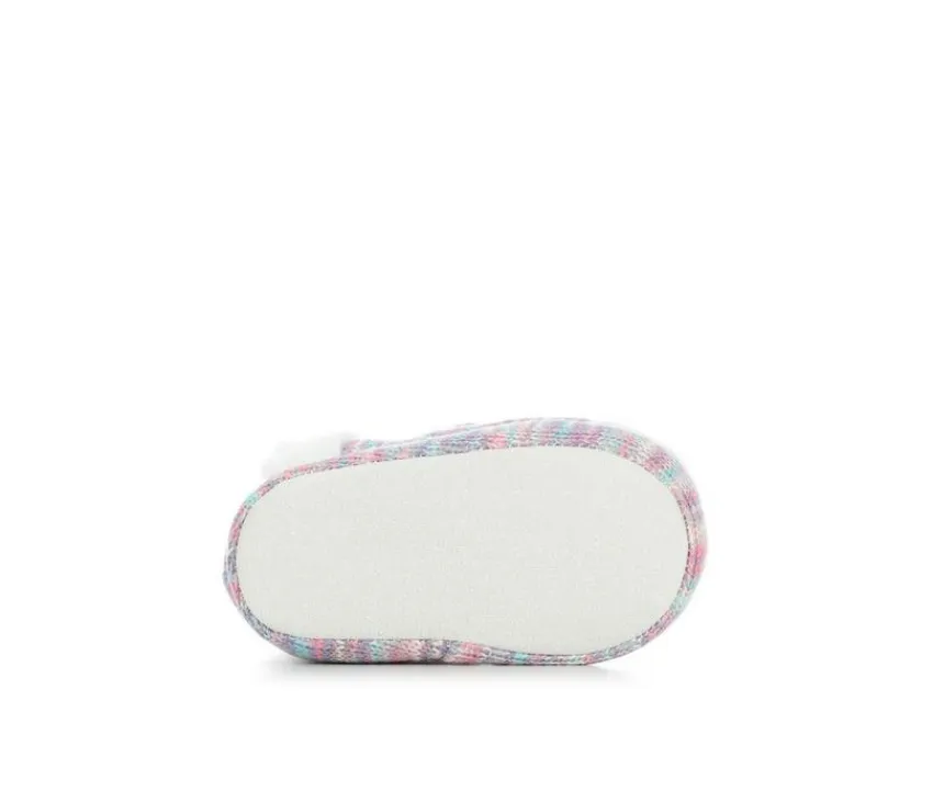 Little Girls Unicorn Bootie Slippers|Capelli New York Clearance