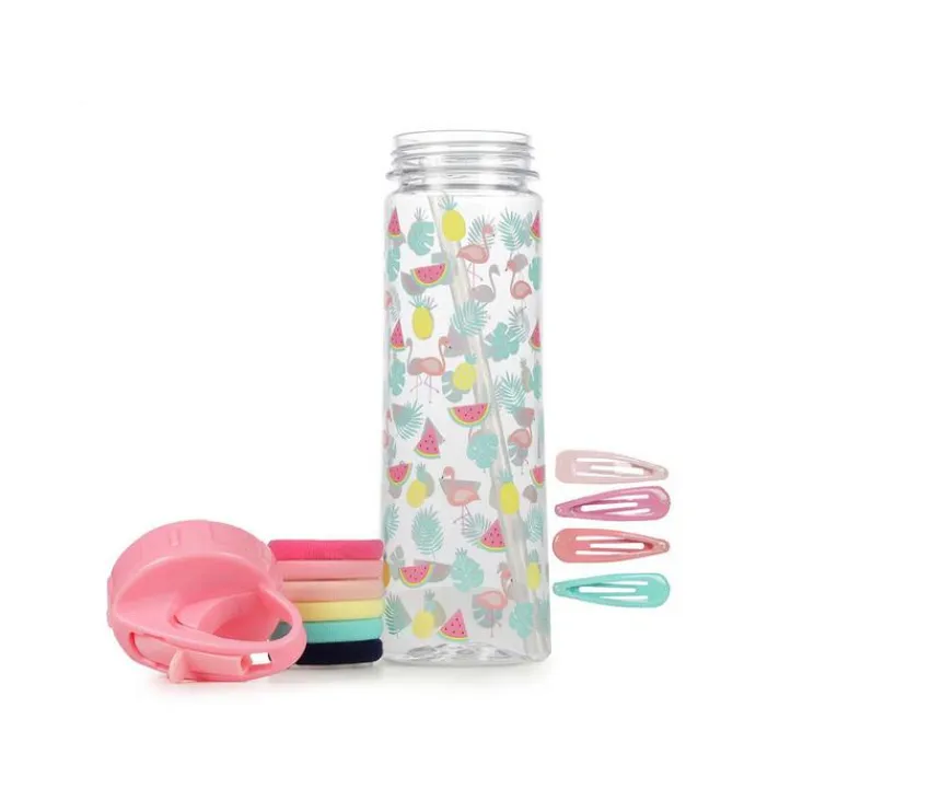 Water Bottle and Hair Accessories Set|Capelli New York Online