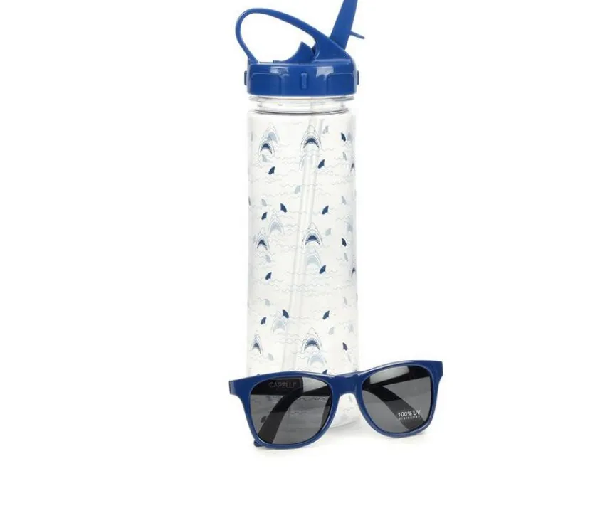 Capelli New York Water Bottles>Water Bottle and Sunglasses Set