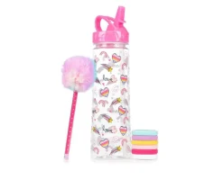 Capelli New York Water Bottles>Water Bottle and Hair Accessories Set