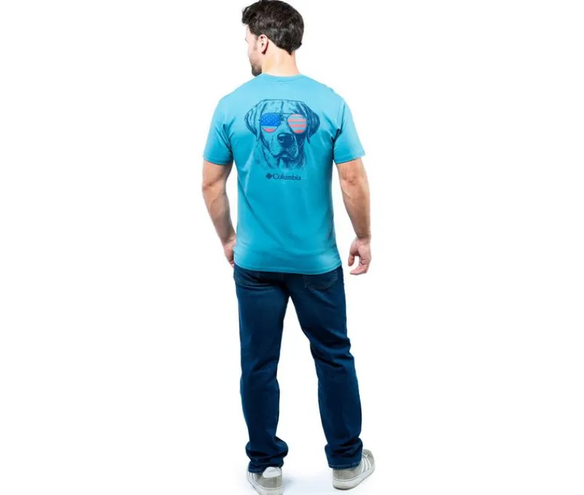 Columbia Activewear & Apparel>Flag Fletcher Long Sleeve Tee