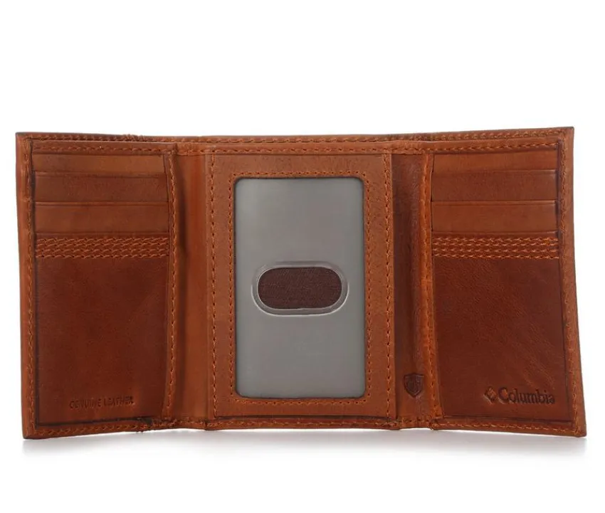 Leather RFID Trifold|Columbia Best