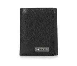 Leather Trifold with Zipper|Columbia