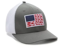 Columbia Hats>PFG Fish Flag Cap