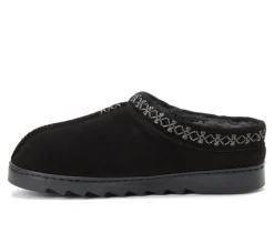 Doreen Suede Clog Slippers|Dearfoams Best