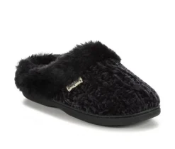 Dearfoams Slippers|Slippers>Cable Knit Chenille Slippers
