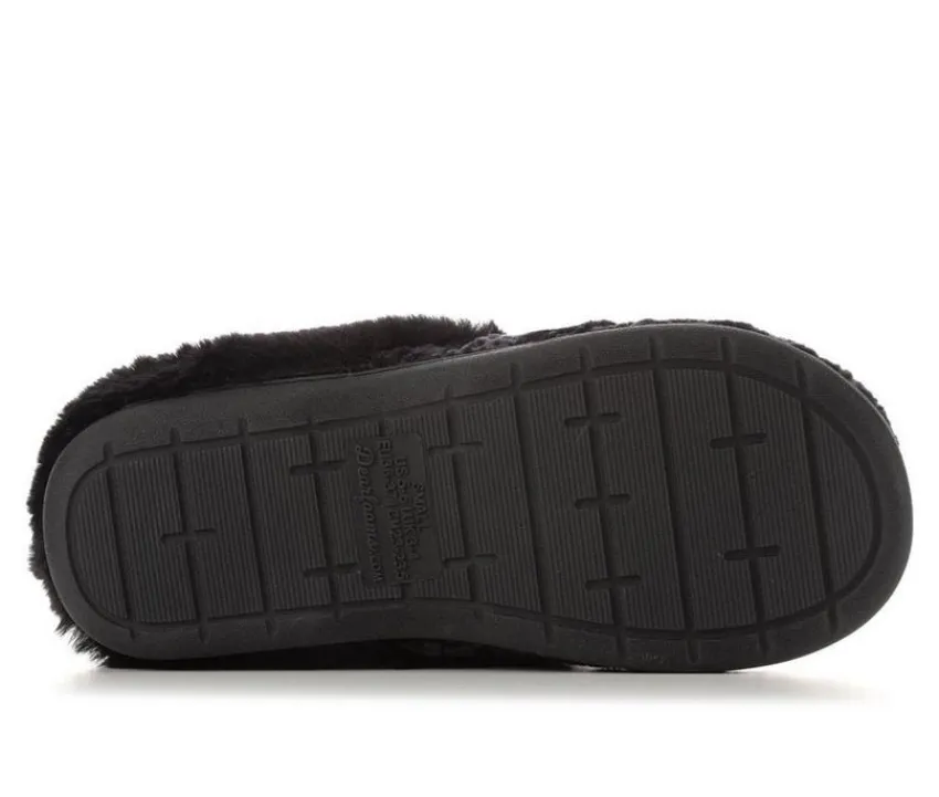 Dearfoams Slippers|Slippers>Cable Knit Chenille Slippers