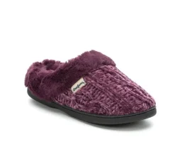 Cable Knit Chenille Slippers|Dearfoams