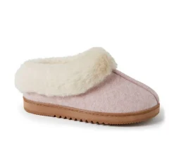 Dearfoams Slippers|Slippers>Chloe Soft Knit Clog Slippers