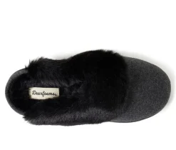 Dahlia Rib Knit Scuff Slippers|Dearfoams Sale